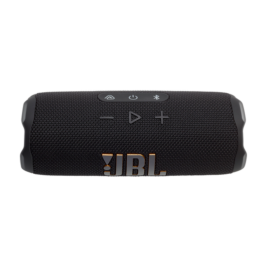JBL Flip 7 Tomorrowland - Black - Portable waterproof and drop-proof speaker designed by JBL x Tomorrowland - Top image number null