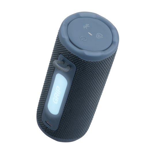 JBL Grip - Blue - Compact Bluetooth speaker with bold JBL Pro Sound and ambient light - Detailshot 1 image number 4
