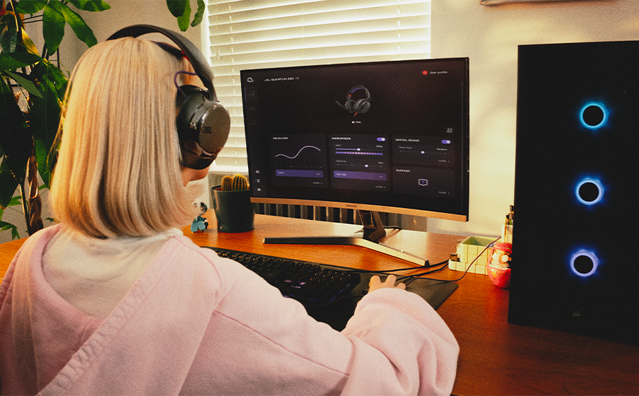 JBL Quantum 250 | Wired multiplatform gaming headset