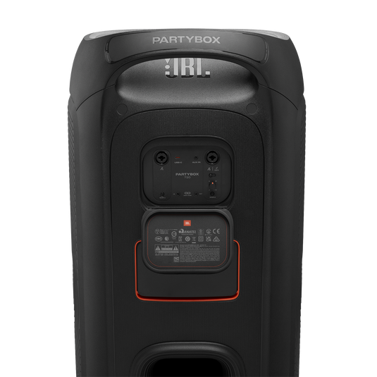 JBL PartyBox 720 - Black - Party speaker with superior JBL Pro Sound and futuristic lightshow - Detailshot 1 image number null