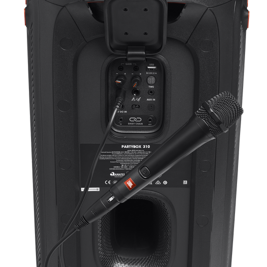 JBL PBM100 Wired Microphone - Black - Wired Dynamic Vocal Mic with Cable - Detailshot 2 image number null