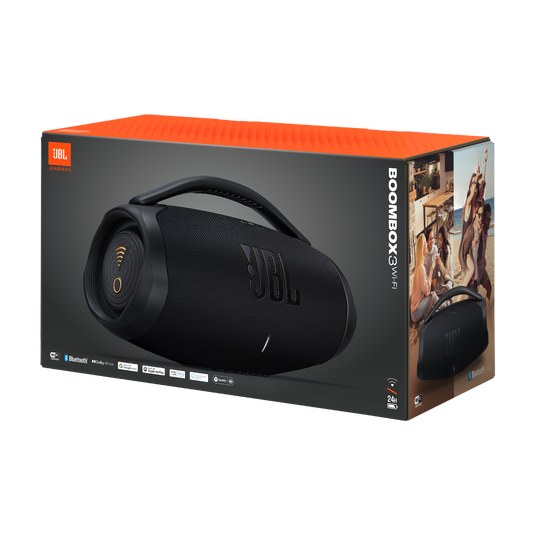 JBL BoomBox 3 WIFIブラック JBL Boombox 3 Wi-Fi | ポータブルWi-Fi / Bluetooth スピーカー
