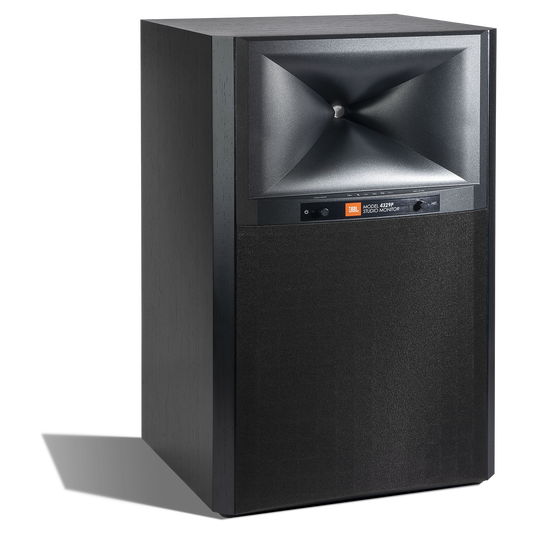 4329P Studio Monitor Powered Loudspeaker System - Black Walnut - Powered Bookshelf Loudspeaker System - Detailshot 2 image number null