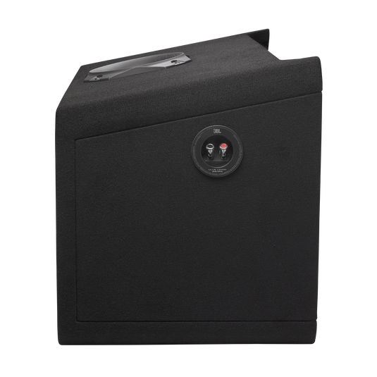 CLUB 1200D - Black - Ported enclosure with two 12" (300mm) Club subwoofers - Left image number null