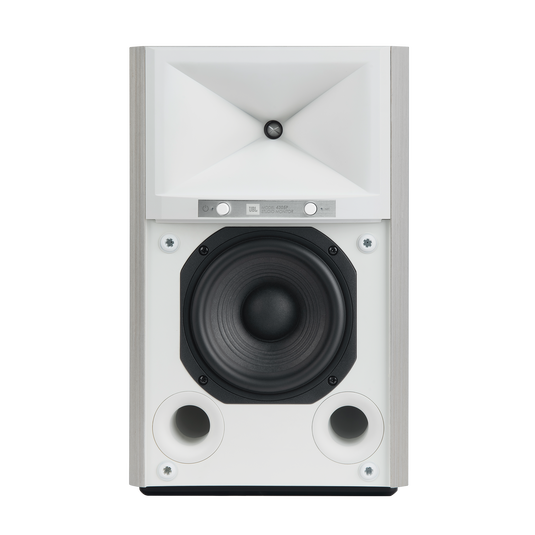 4305P Studio Monitor - White Aspen - Powered Bookshelf Loudspeaker System - Detailshot 2 image number null