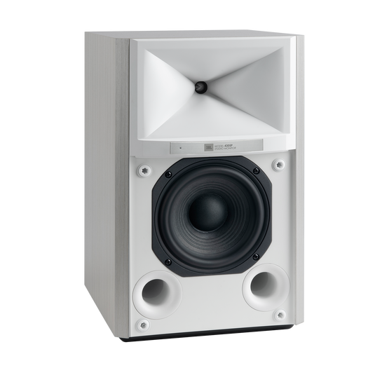 4305P Studio Monitor - White Aspen - Powered Bookshelf Loudspeaker System - Detailshot 16 image number null