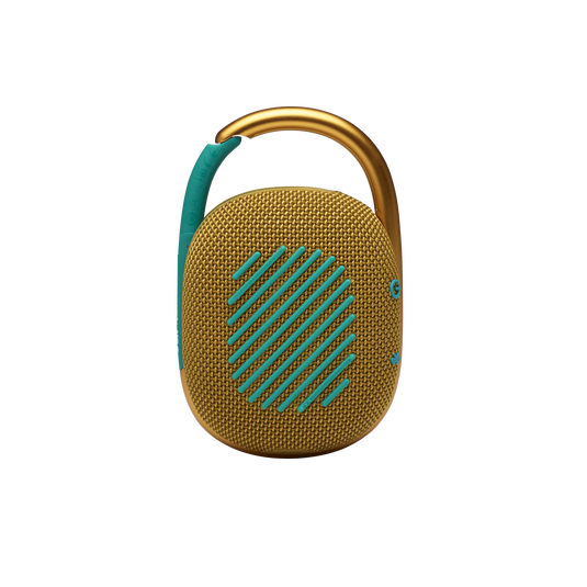 JBL Clip 4 - Yellow - Ultra-portable Waterproof Speaker - Back image number null