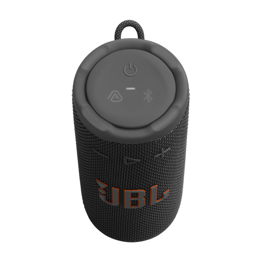 JBL Grip - Black - Compact Bluetooth speaker with bold JBL Pro Sound and ambient light - Top image number 2