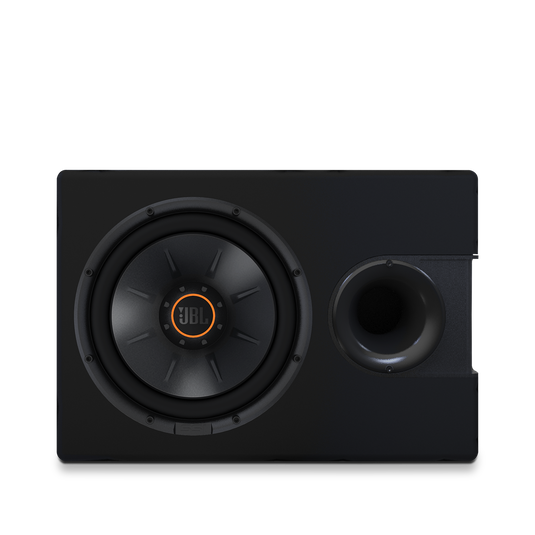 S2-1024SS - Black - 10" (250mm) Slipstream ported enclosure - Detailshot 2 image number null