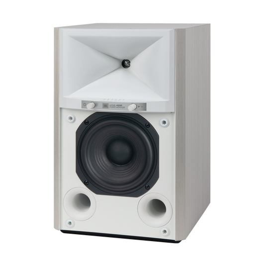 4305P Studio Monitor - White Aspen - Powered Bookshelf Loudspeaker System - Detailshot 4 image number null
