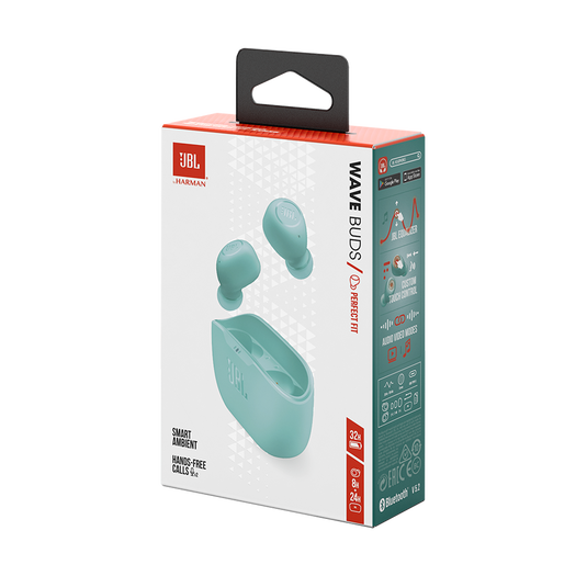 JBL Wave Buds - Mint - True wireless earbuds - Detailshot 10 image number null
