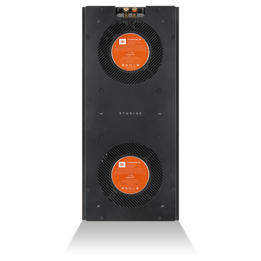 Studio 88lCR - White - Dual 8" (203mm) 2-way In-Wall Loudspeaker - Back image number null