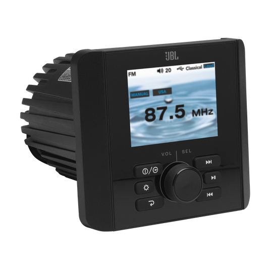JBL JAM5000N Headunit - Black Matte - JBL JAM5000N Headunit - Hero image number null