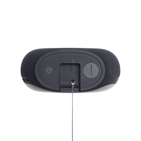 JBL Horizon 2 Hotel - Black - Bluetooth clock radio speaker with FM - Bottom image number null