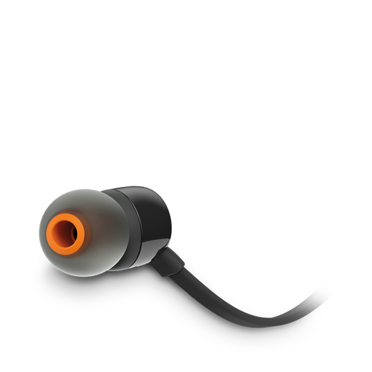 JBL Tune 110 - Black - In-ear headphones - Detailshot 1 image number null