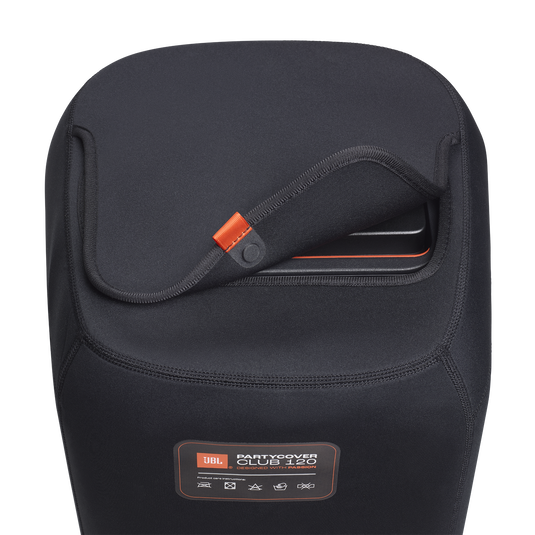 JBL PartyCover Club 120 - Black - Protective cover for JBL PartyBox Club 120 speakers - Detailshot 1 image number null