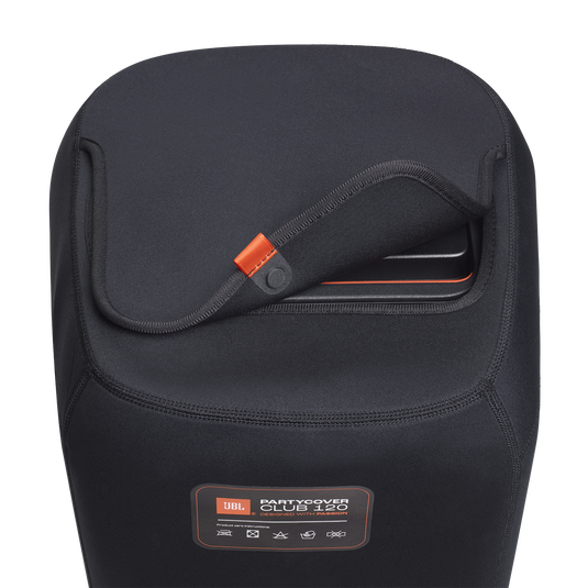 JBL PartyCover Club 120 - Black - Protective cover for JBL PartyBox Club 120 speakers - Detailshot 1 image number null