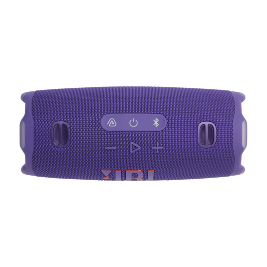 JBL Charge 6 - Purple - Portable waterproof and drop-proof Bluetooth speaker - Top image number null