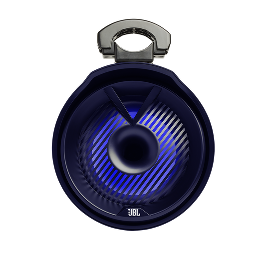 JBL Tower X Marine MT8HLB - Black Gloss - 8" (200mm) enclosed two-way marine audio tower speaker with 1" (25mm) horn loaded compression tweeter – Black - Detailshot 5 image number null