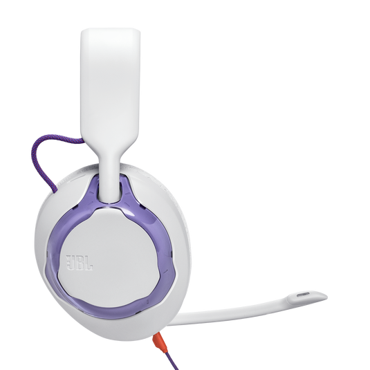 JBL Quantum 250 - White - Wired multiplatform gaming headset - Left image number null