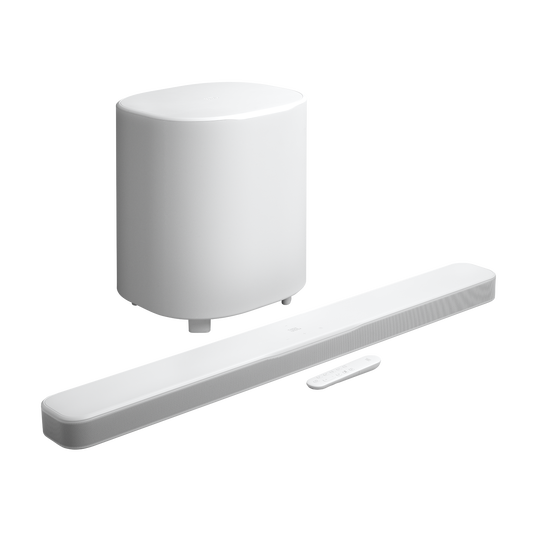 JBL Bar 500MK2 - White - 5.1 channel soundbar system with Dolby Atmos® - Detailshot 3 image number null