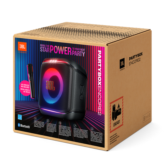 A　JBL PARTY BOX ENCORE2 JBL PartyBox Encore 2 | Portable party speaker with 1 mic