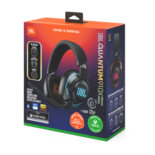 JBL Quantum 910X Wireless | Wireless over-ear performance gaming