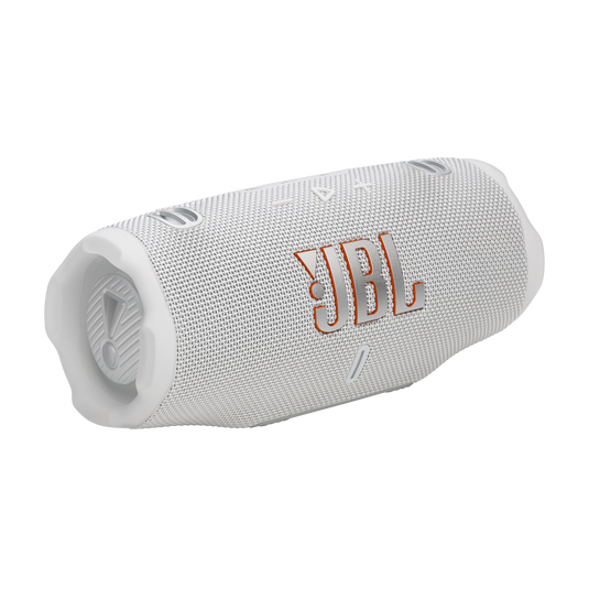 JBL Charge 6 - White - Portable waterproof and drop-proof Bluetooth speaker - Hero image number null