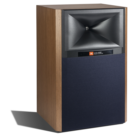 4329P Studio Monitor Powered Loudspeaker System - Natural Walnut - Powered Bookshelf Loudspeaker System - Detailshot 7 image number null