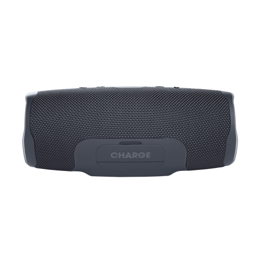 JBL Charge Essential 2 - Gun Metal - Portable Waterproof Speaker with Powerbank - Back image number null