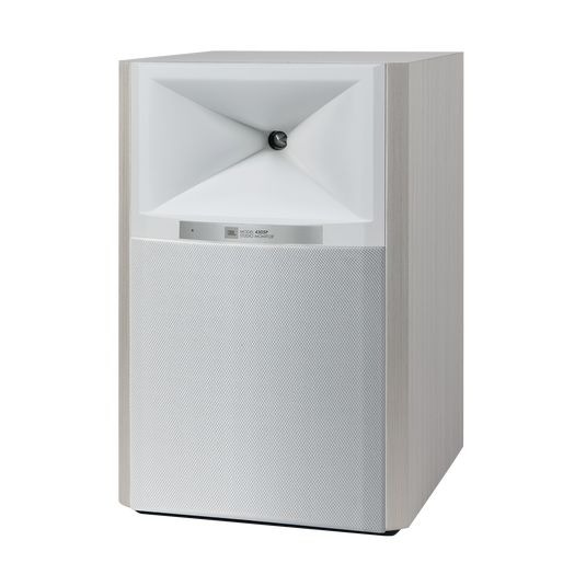4305P Studio Monitor - White Aspen - Powered Bookshelf Loudspeaker System - Detailshot 12 image number null