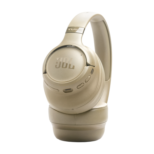 JBL Tune 780NC - Beige - Wireless over-ear Noise Cancelling headphones - Right image number null