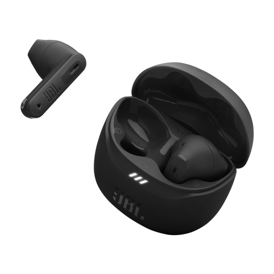 JBL Tune Flex 2 - Black - True Wireless Noise Cancelling Earbuds - Detailshot 2 image number null