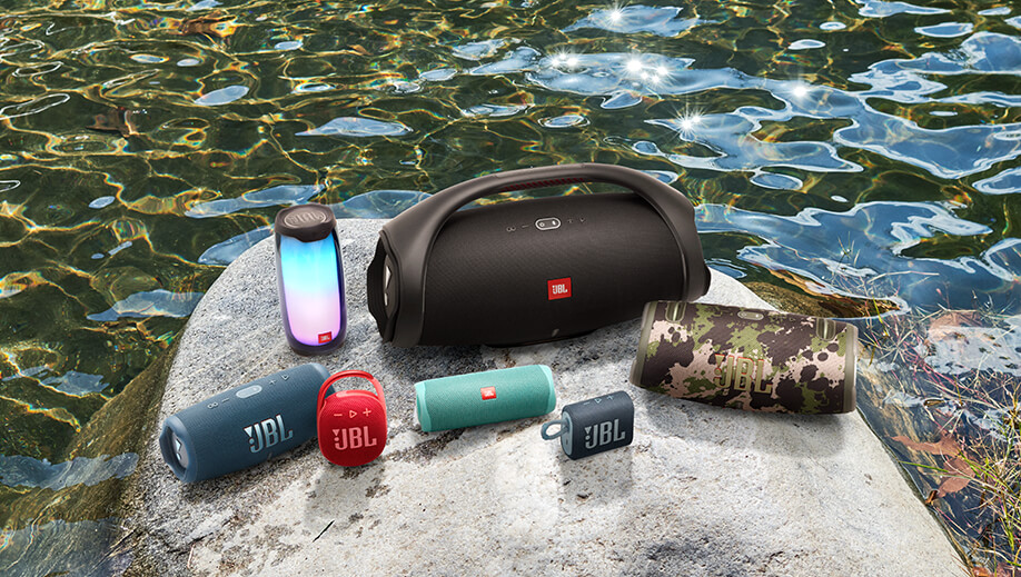 ¿Cómo puedo conectar altavoces JBL con Auracast, PartyBoost o Connect+?