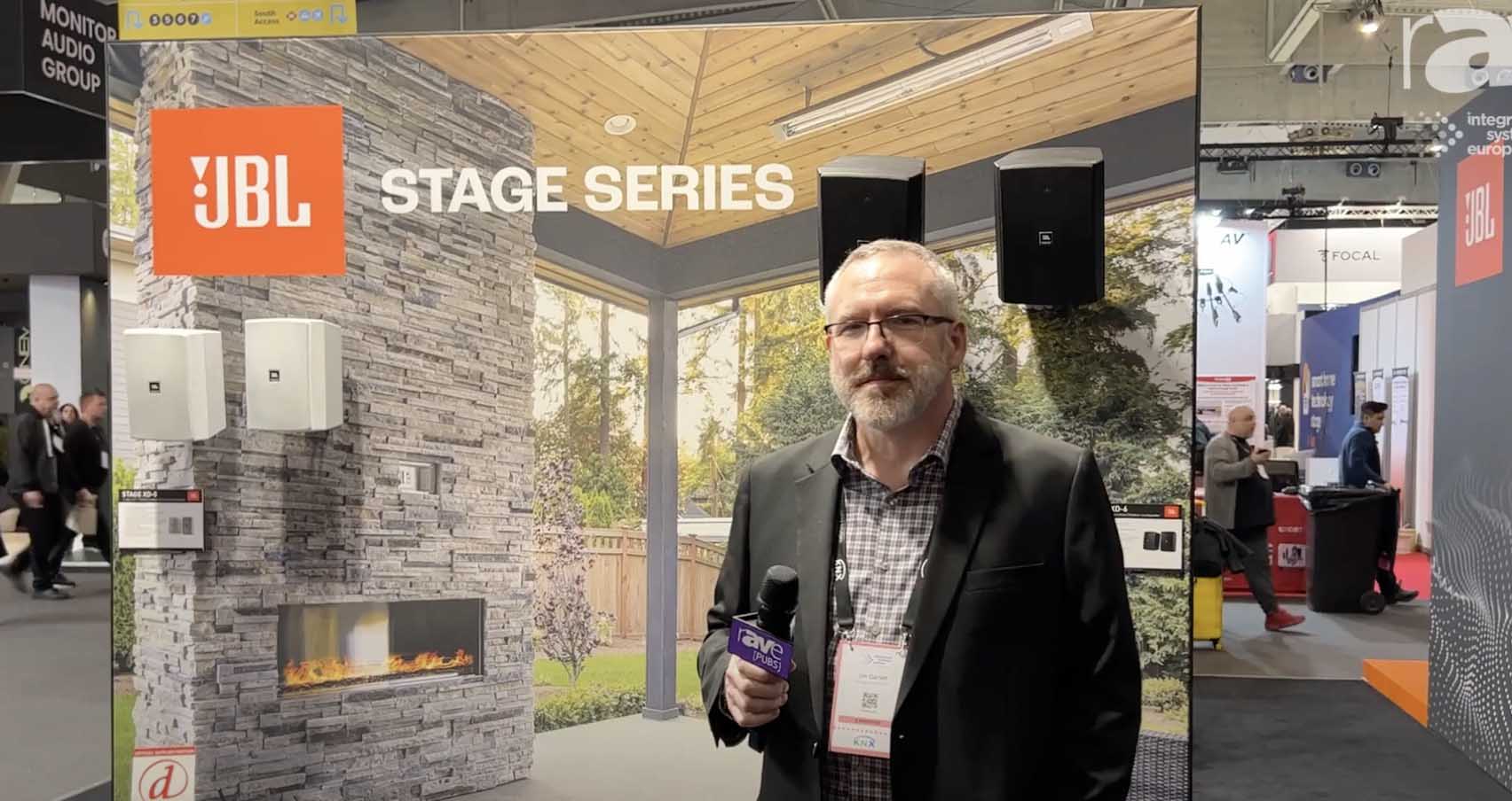 ISE 2023: Harman Features New  JBL Stage XD Indoor-Outdoor IP67 Loudspeakers