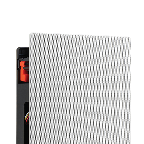 Studio 6IW Zero bezel metal grille installs flush to wall or ceiling for a clean, inconspicuous appearance - Image