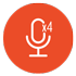 JBL four microphone icon